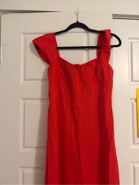American Eagle Outfitters Red Maxi Dress